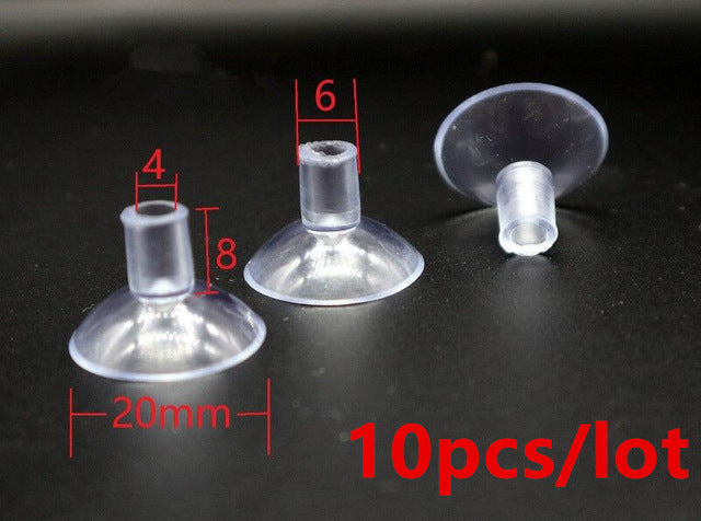 50-20mm Clear Sucker Suction Cups Mushroom Head Strong Vacuum Suckers –  Calculator Waves