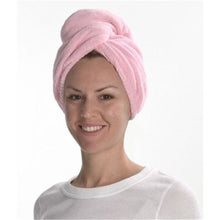 Load image into Gallery viewer, Large Women's Quick Super- Absorbent Dry Magic Hair TowelL Microfiber Hair Wrap Bath Towel Cap Hat